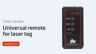 Laser tag device - Universal remote