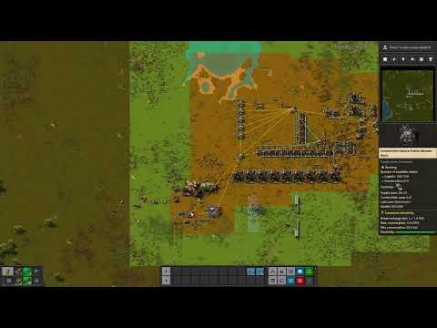 Factorio Mod Spotlight - Constructron Continued Update (Fully Automated Building with Spidrrtrons!).