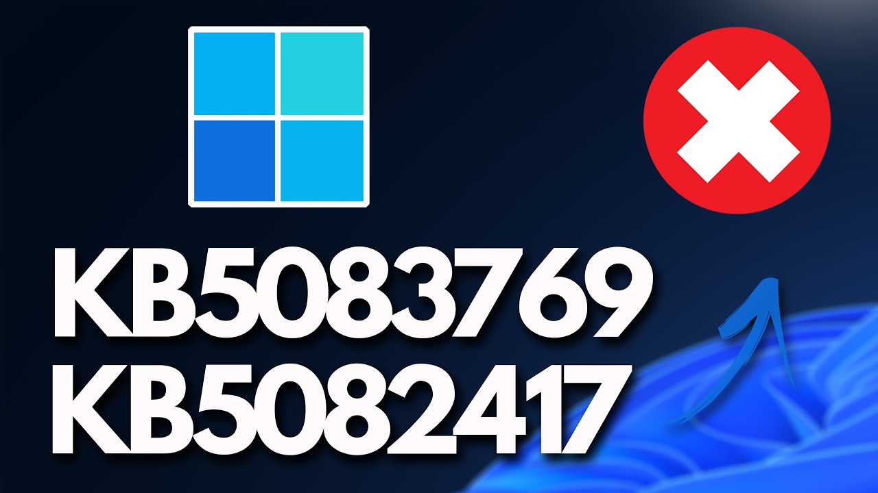 Error al Instalar o Descargar Actualización KB5083769/KB5082417 en Windows 11