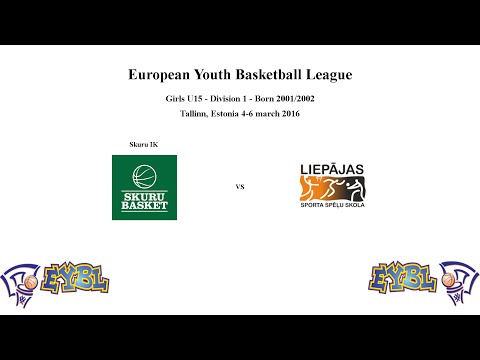 Skuru Basket (Sweden) vs Liepājas Sporta Spēļu skola (Latvia) - EGBL - 2016-03-05