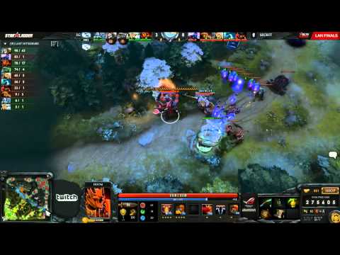 Starladder X. Гранд финал. Secret vs Evil Geniuses, bo5, game 2. 26.10.2014