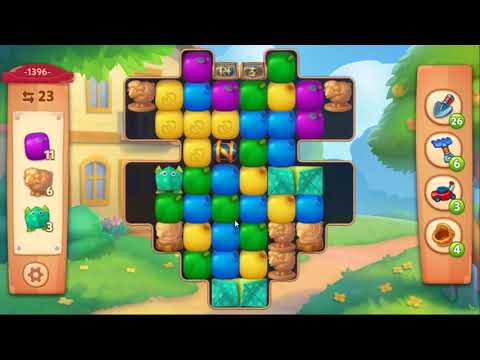 Farmscapes Level 1396 - NO BOOSTERS 🌻🚜🐔 | SKILLGAMING ✔️