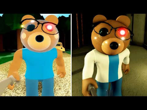 OLD BEARY VS NEW BEARY JUMPSCARE - Roblox Piggy New Update