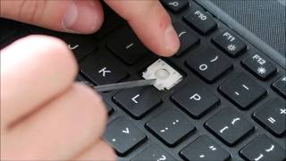 How To Fix Key for Dell Laptop - Replace Keyboard Key Letter Number Arrow etc