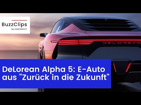 DeLorean Alpha 5: Elektroauto aus "Zurück in die Zukunft"