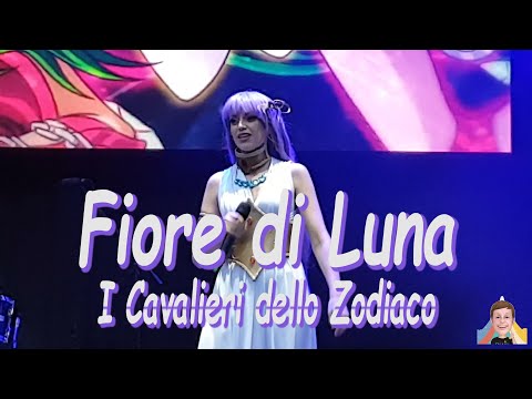 FIORE DI LUNA -🧚‍♀️ sings Massimo Dorati's '' I Cavalieri dello Zodiaco ''-Lucca Comics & Games 2019