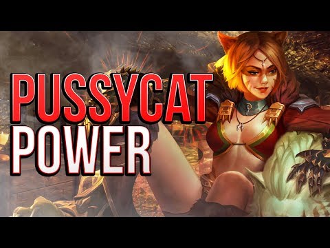 THE KITTIES DAMAGE IS PRETTY NUTTY! - Smite