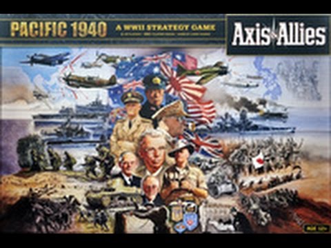Axis & Allies Pacific 1940 - game Set Up