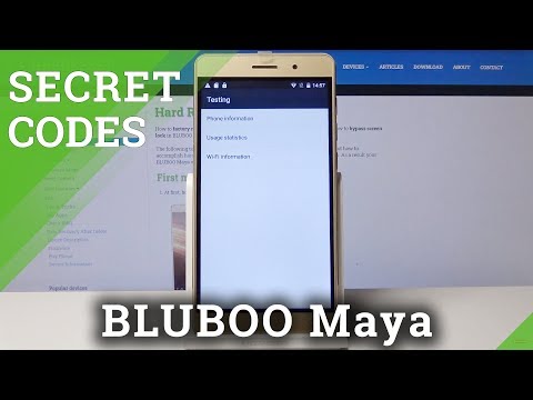 Secret Code in BLUBOO Maya – Testing Mode / IMEI Number
