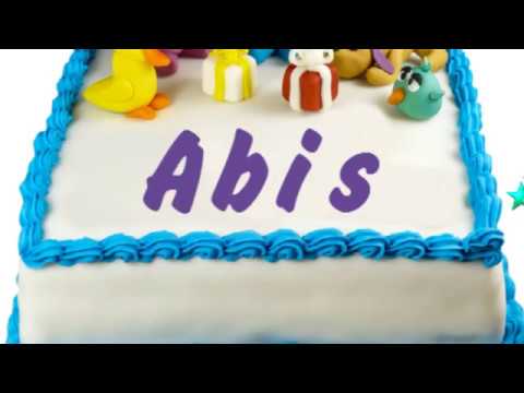 Happy Birthday Abis
