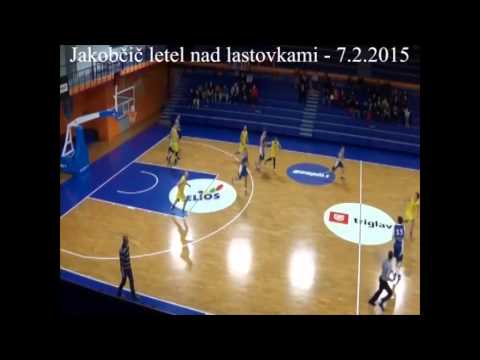 slovenska-kosarka.si: Atraktivni potezi Roka Jakobčiča (7.2.2015)