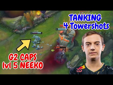 G2 Caps Lvl 5 Neeko Outplay At Worlds | League of Legends Clip