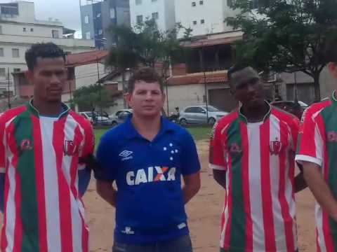 HOmenagem   do  spartak  f.c amador  de belo horizonte  para   associação chapecoense