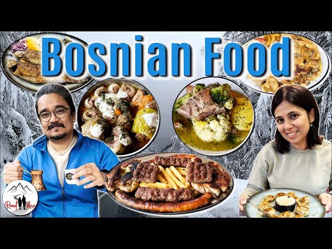 Ultimate Bosnian Food Tour | Balkan Foods | MUST TRY DISHES: KEBABS, VAKLAVA, CEVAPI, BUREK 🇧🇦