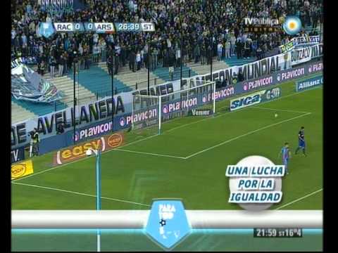 Racing vs. Arsenal (ST) - Torneo Inicial 2012 - Fecha 14