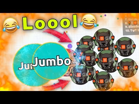 lol EASY Destroying Teams in Agario ( Agar.io Solo moments )