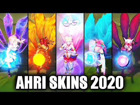 All Ahri Skins Spotlight 2020 (League of Legends)