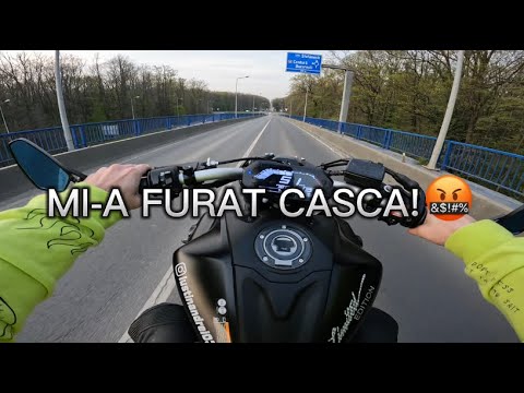 MI-A FURAT CASCA!🤬 | MOTOVLOG