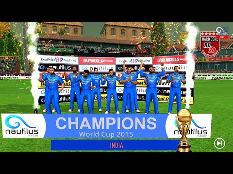 World cup final : India Vs Ireland Match Highlights | RC 20 | Real Cricket 20 Gameplay