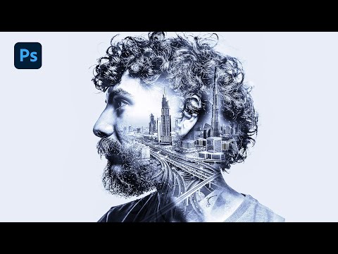 Double Exposure in Photoshop ( EASY )!!! v2