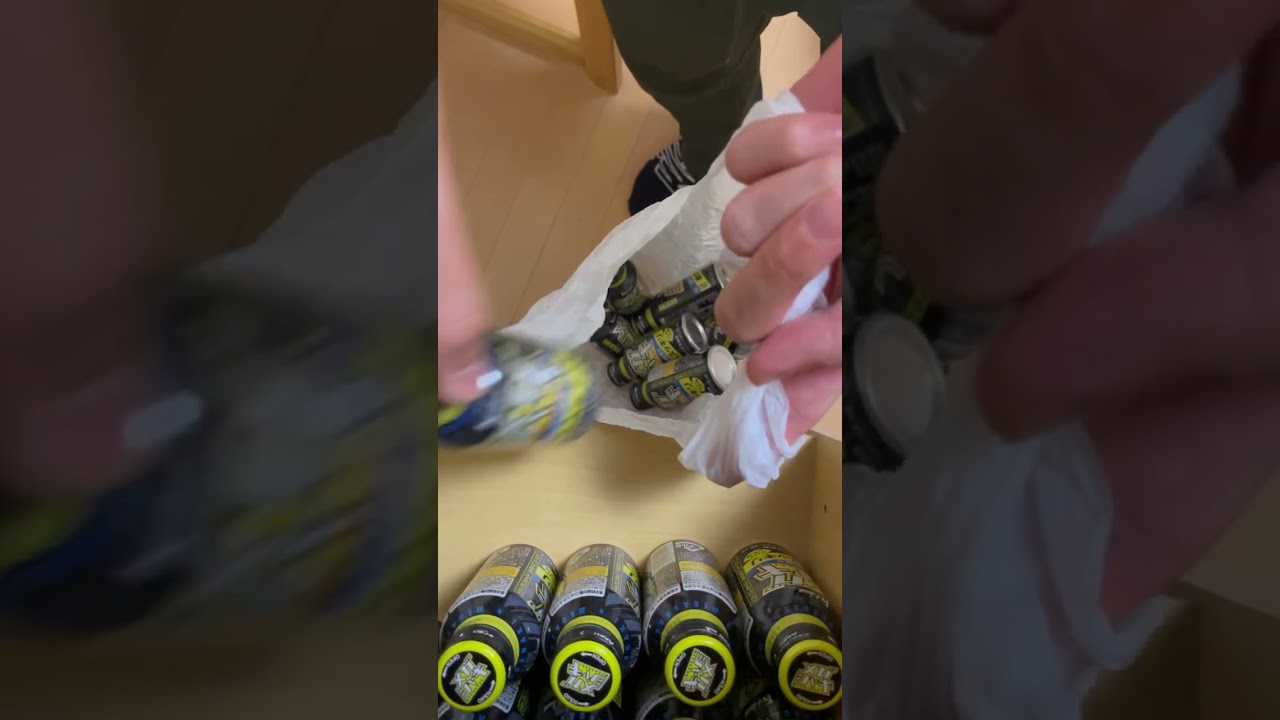 高一の時に溜めてた超大量のメガシャキ片付けます