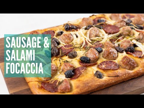 Sausage & Salami Focaccia | GCBC15 Ep35