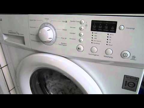 LG Washing machine tune