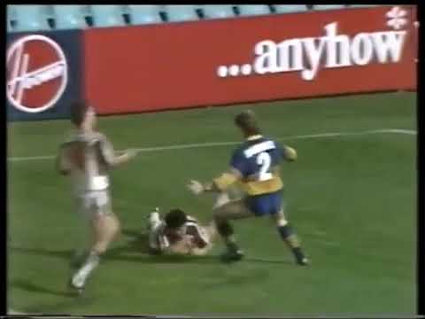 Graeme Bradley try - Round 19 1988 v Parramatta