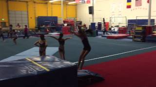 preview picture of video 'Shooting for the Stars 2015 - Girls Level 2 Vault Routine'