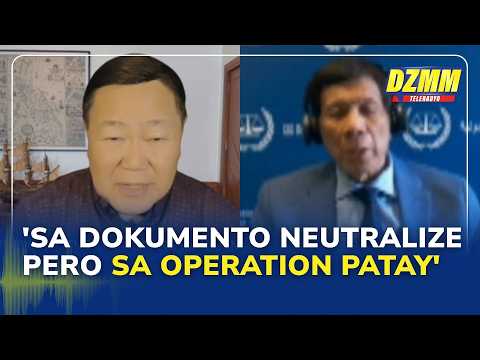 Carpio: Police knew ‘neutralize’ meant kill drug suspect under Duterte admin | (27 February 2026)