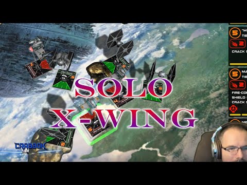 X-Wing - Solo Play! Fly Casual Batrep!