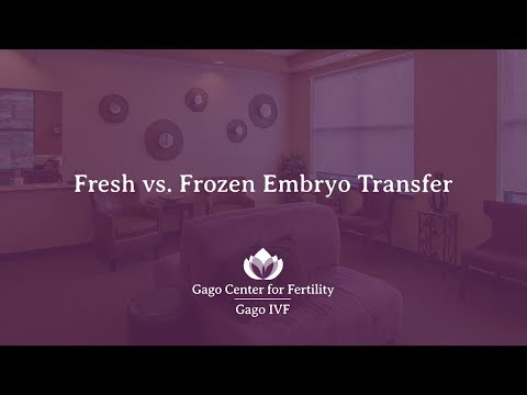 Fresh vs Frozen Embryo Transfer