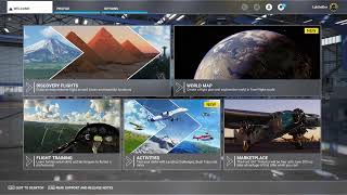 MSFS - Medellin to Manizales in Carenado Beechcraft Bonanza V35B