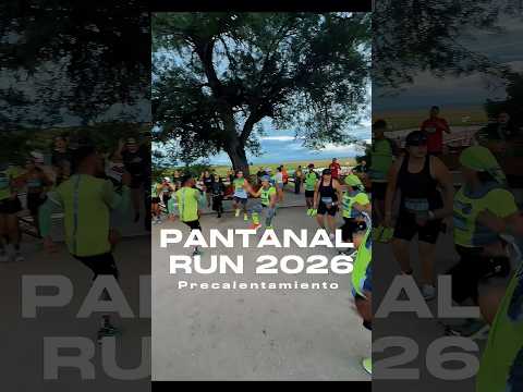 Pantanal Run 2026 Precalentamiento Ruta del Jaguar 🐆 en Puerto Suárez