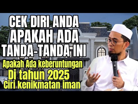 ORANG YANG MEMILIKI TANDA KENIKMATAN IMAN Kajian:Ustadz Adi Hidayat