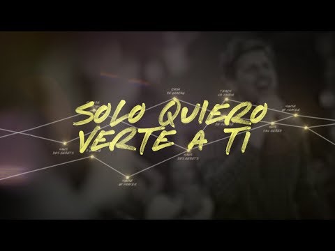 Toma tu Lugar - Solo Quiero Verte a Ti (Video Lyric)