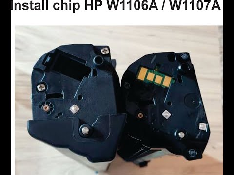 Hewlett Packard (HP) HP 106A (W1106A) Lazerinė kasetė, Juoda video