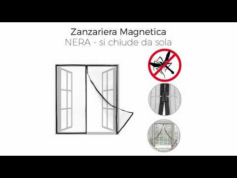Zanzariera magnetica anti zanzara e anti insetti a rete per portefinestre, finestre, camper per proteggere la casa - Image 6