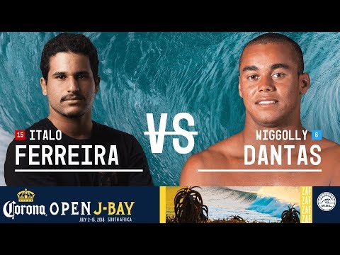 Italo Ferreira vs. Wiggolly Dantas - Round Two, Heat 2 - Corona Open J-Bay - Men's 2018
