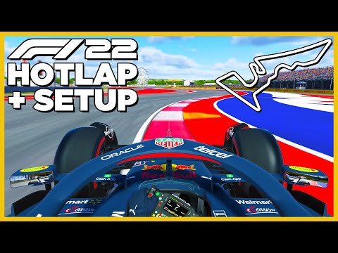 F1 22 COTA USA GP HOTLAP & SETUP!
