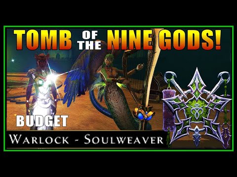 M26 Tomb of the Nine Gods Dungeon w/ Random Group on Budget Warlock Heal Build - Neverwinter