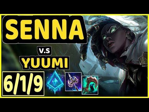 NAME (SENNA) vs YUUMI - 6/1/9 KDA BOTTOM SUPPORT GAMEPLAY - BR Ranked GRANDMASTER