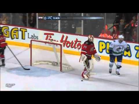 Canucks vs Flames - All Canuck Goals - 12/29/13 - HD