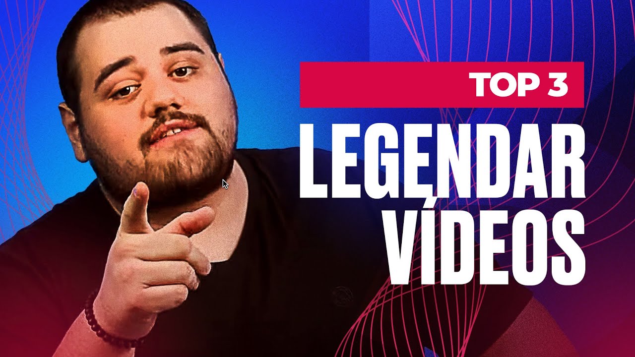 TOP 3 apps para LEGENDAR VÍDEOS pelo celular