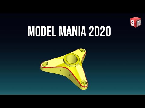 SolidWorks Model Mania 2020 – Full CAD Challenge Explained!
