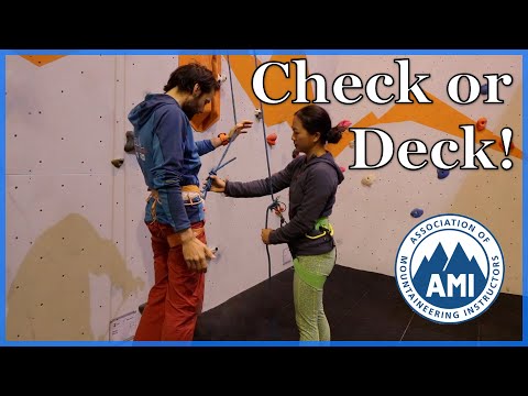 Climbing Partner Checks - Check or Deck