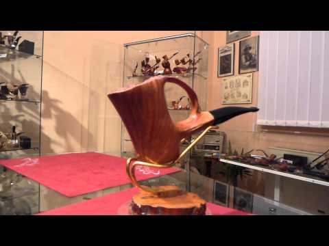 Pipa in radica dritta freeshape - www.paronellipipe.it