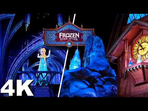 Frozen Ever After [On-Ride 4K POV] - Hong Kong Disneyland