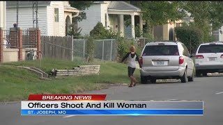 Woman killed after shooting at police in St. Joe