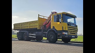 Scania P114.380 6X4 PALFINGER ダンプトラック | 画像 2 - Autoline